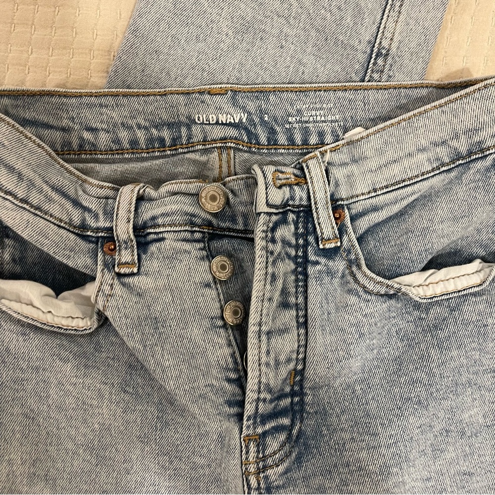 Old Navy Jeans Curvy Ski Hi Straight - Picture 3 of 6